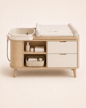 Veloura Baby AquaNest Bath and Changing Dresser