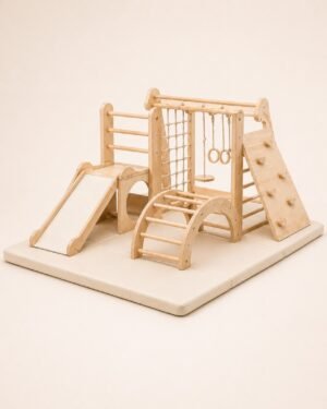 Veloura Baby Milo Pro Wooden Adventure Climbing Gym