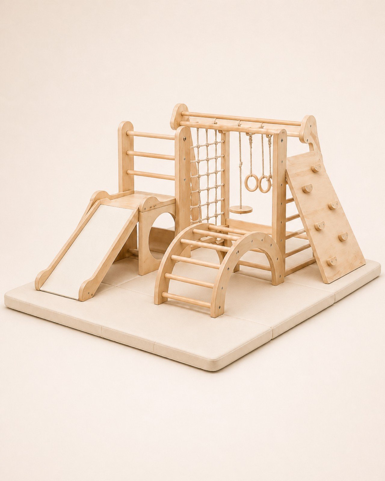 Veloura Baby Milo Pro Wooden Adventure Climbing Gym