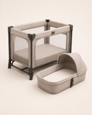 Veloura Baby Voyage Travel Cot and Portable Bassinet Set